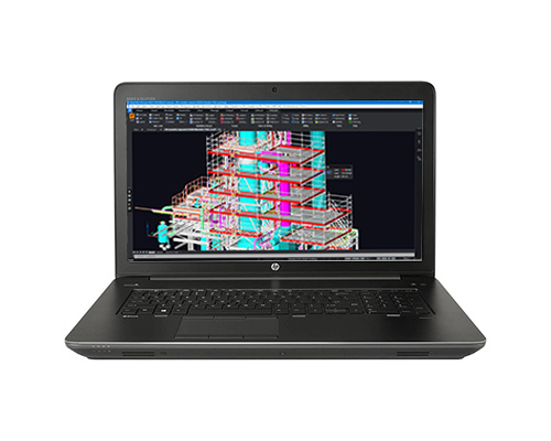 اجرای برنامه های تخصصی گرافیکی توسط لپ تاپ استوک HP Zbook 17 G4