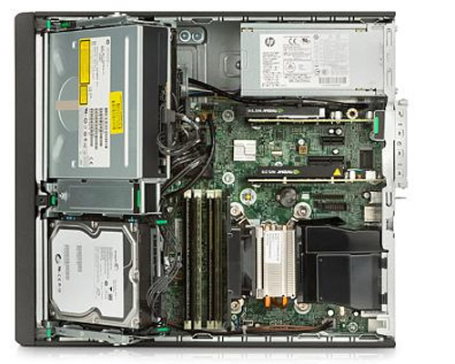 بررسی و خرید کیس استوک HP Workstation Z230 سایز مینی - پردازنده i5 نسل چهار - 4 هسته - 4 رشته - کش 6MB - رم 4GB - هارد 500GB - دارای پورت Serial ، Display