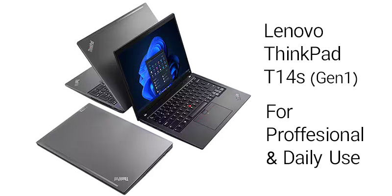 بررسی و خرید لپ تاپ دست دوم Lenovo Thinkpad t14s (Gen1) i5