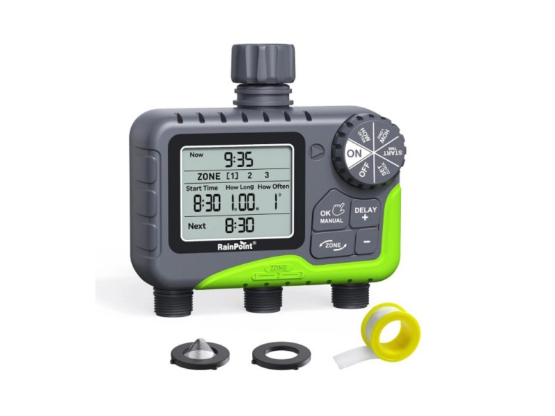 تایمر آبیاری دیجیتال سه خروجی رین پوینت مدل ITV305