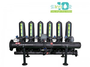 پكيج فيلتر ديسكي اتوماتيك 6 واحده صنعتي- مدل F306-6- (50 ميكرون)