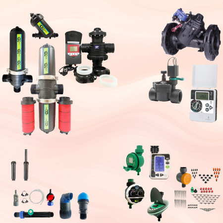 تجهیزات کامل آبیاری