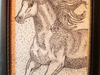 تابلوی نقاشی اسب