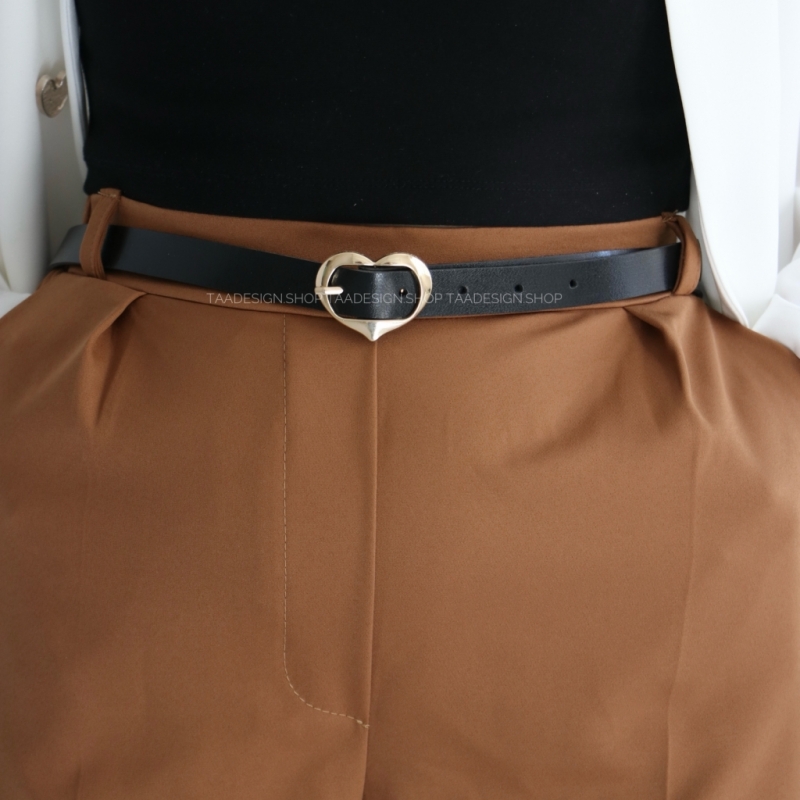 کمربند چرمی مات زنانه مدلbe7014