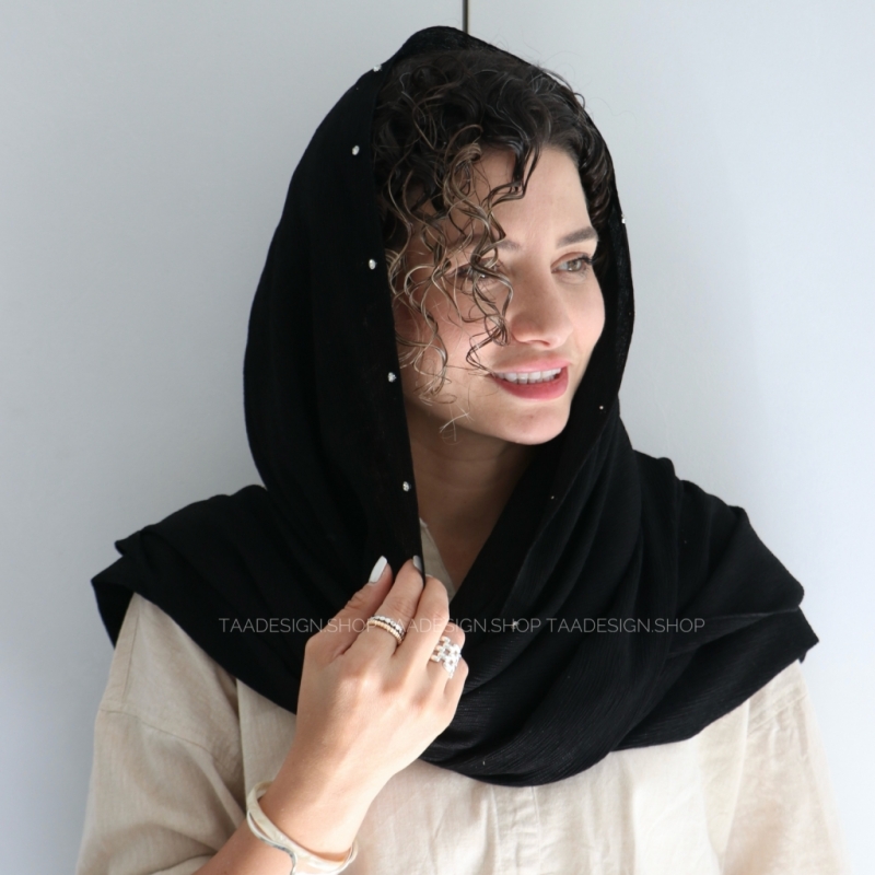 شال مجلسی مدل نگین دار