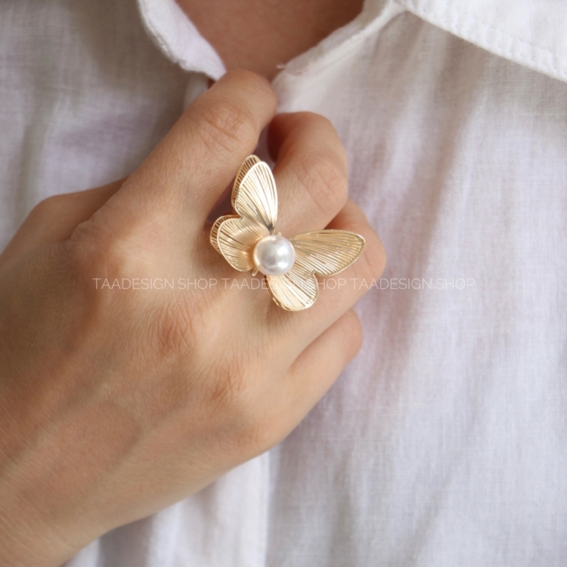 انگشتر زنانه پروانه ای مدلRi4027