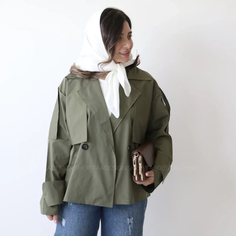 ترنچ کت مدل لیزا