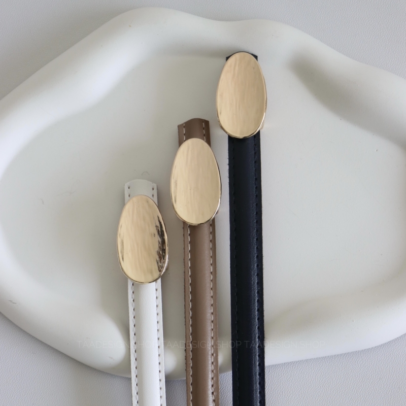 کمربند چرمی مات زنانه مدلbe7040