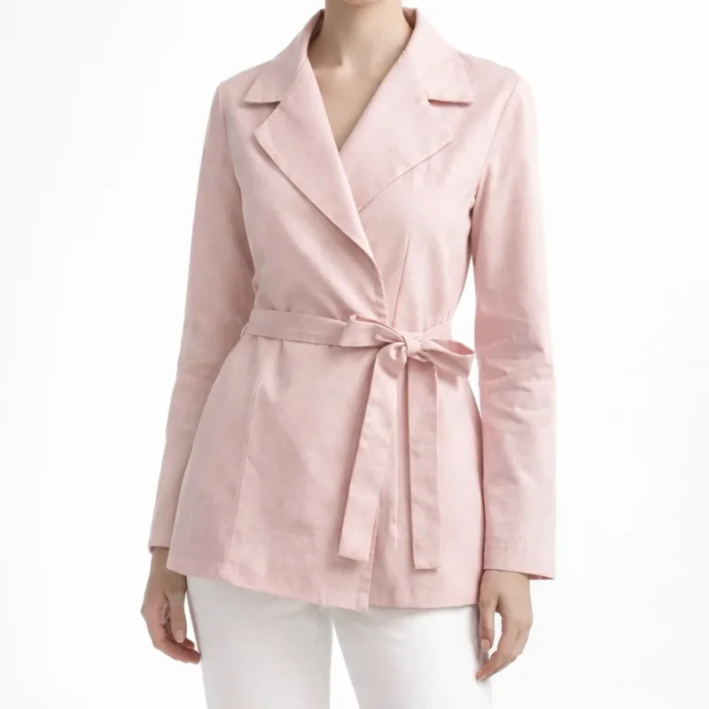 کت لینن مدل فلورنس