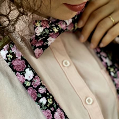 ست ساسبند و پاپیون - کد 107