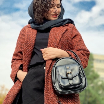 کیف دوشی 3کاره چرمی دخترانه