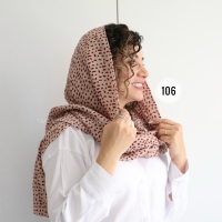 شال پلیسه وارداتی مدل سوسن