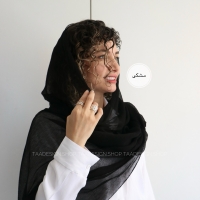 شال حریر پلیسه مدل گیشنیز