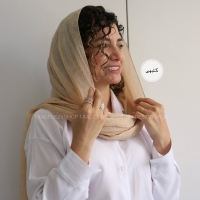 شال حریر سنگشور مدل لیلیوم