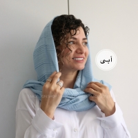 شال لینن وارداتی مدل نعنا