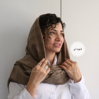 شال لینن وارداتی مدل نعنا