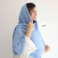 شال پلیسه لمه دوزی مدل ریحون