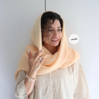 شال پلیسه لینن مدل آکا