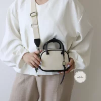 کیف زنانه دوشی - دستی مدل شرمینا کتان
