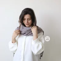 شال لینن وارداتی مدل فلورانس