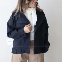 ترنچ کت مدل شارمین