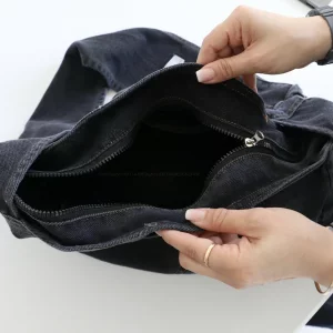 کیف زنانه بزرگ جین مدل کاتای