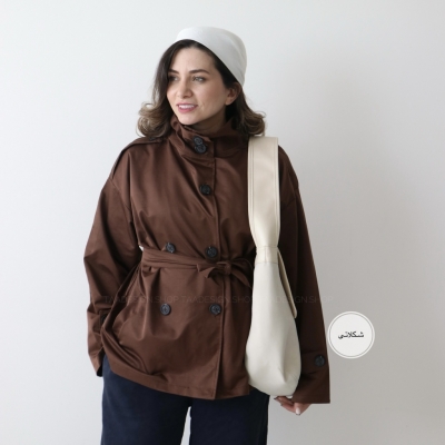 ترنچ کت مدل مولینا