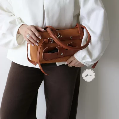 کیف   زنانه دوشی - دستی مدل راوان جیر