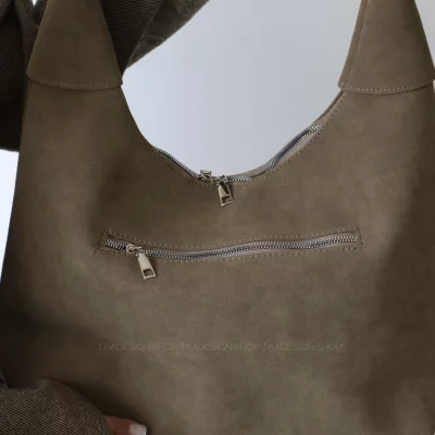 کیف زنانه بزرگ مدل لامیس جیر