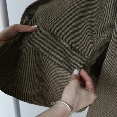 کت پشمی  مدل هات چاکلت