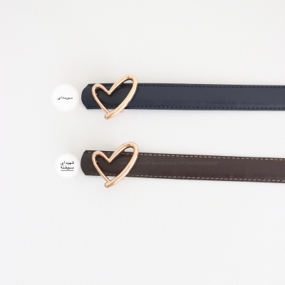 کمربند چرمی مات زنانه مدلbelt7019