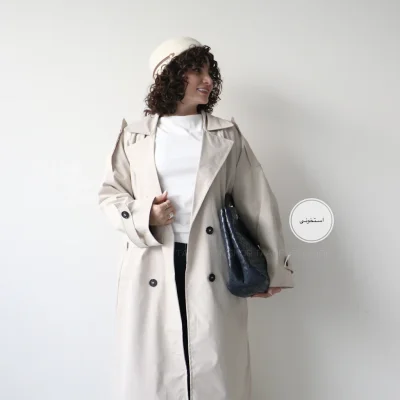 ترنچ کت مدل دلیسا