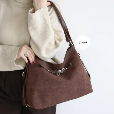 کیف بزرگ  دوکاره مدل نهال جیر