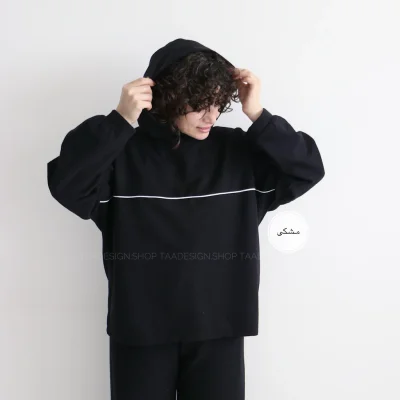 ست زنانه هودی و شلوار مدل ویوان