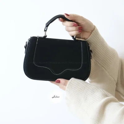 کیف زنانه دوشی - دستی  مدل گلوریا جیر