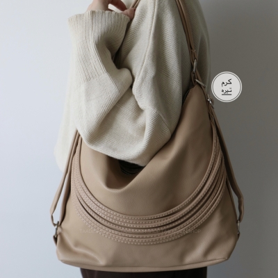 کیف بزرگ دانشجویی  دوکاره مدل ژوان