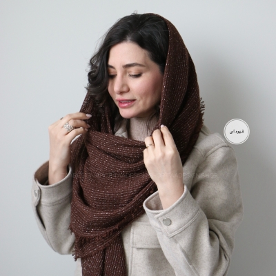 شال حصیری  مدل ژربرا
