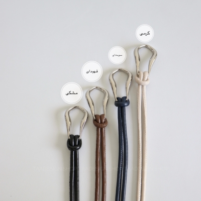 کمربند چرمی مات زنانه مدلbe7039