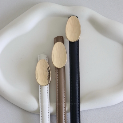 کمربند چرمی مات زنانه مدلbe7040