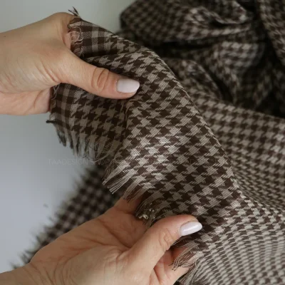 شال نخی مدل یاسمن