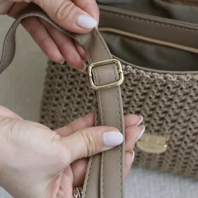 کیف زنانه مجلسی مدل نیران رافیا