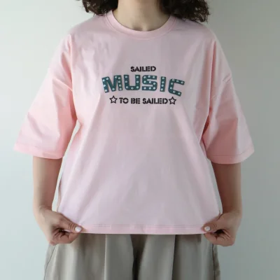 تیشرت باکسی موزیک کد 6032