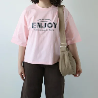 تیشرت باکسی Enjoy کد 6037