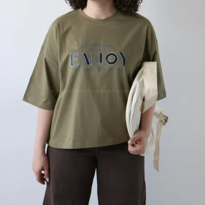 تیشرت باکسی Enjoy کد 6037