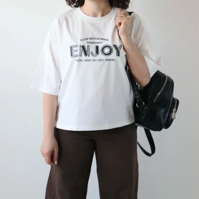 تیشرت باکسی Enjoy کد 6037