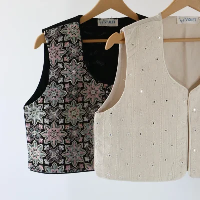 ژیله سوزن دوزی مجلسی