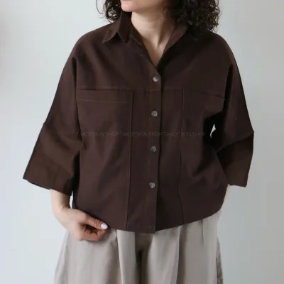 شومیز زنانه مدل کوکونات