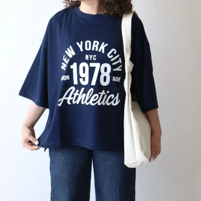 تیشرت لانگ Newyork  کد 6042