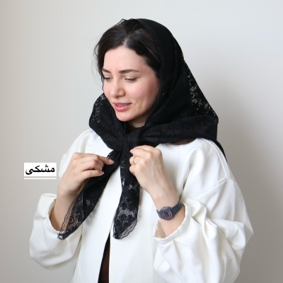 مینی اسکارف گیپور مدل حنا