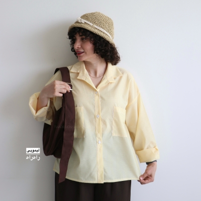 شومیز  زنانه مدل هندوانه